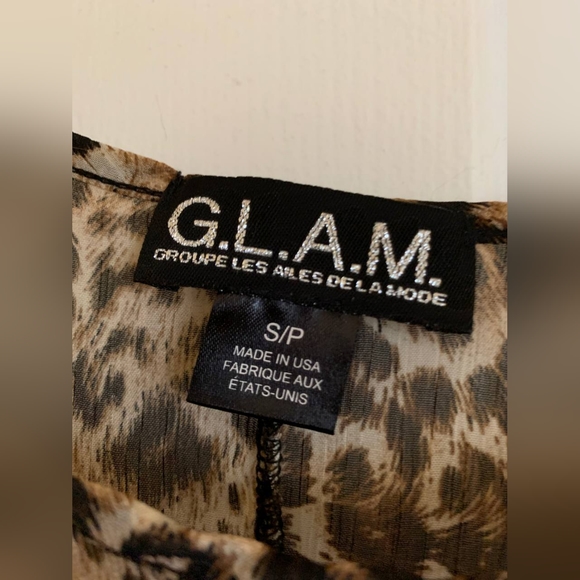 Leopard Print Blouse - Picture 2 of 2